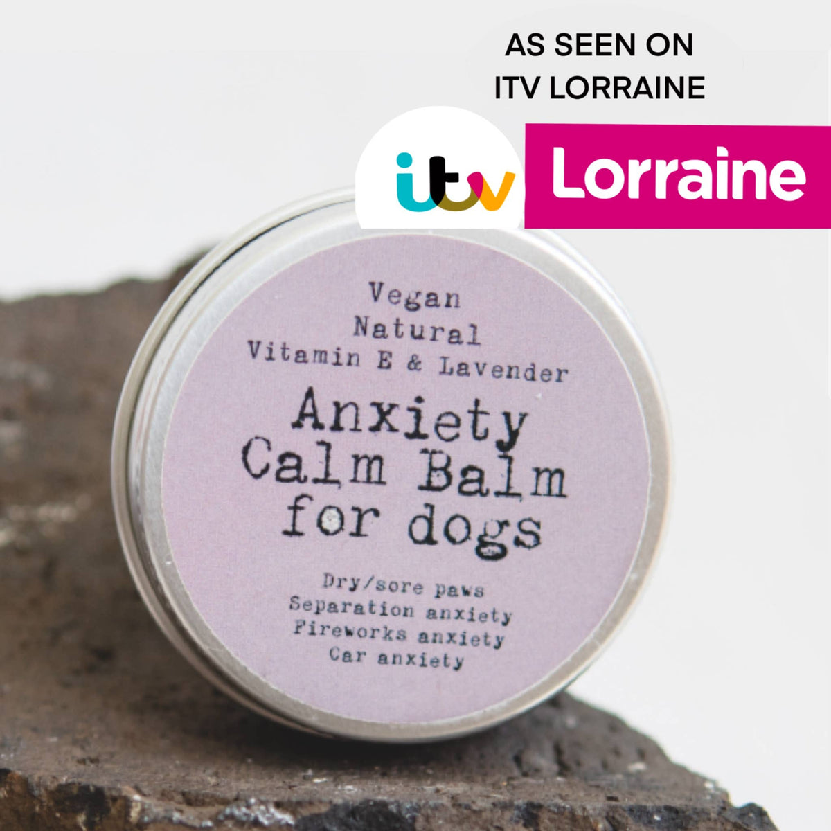 Calming Paw Balm for Dogs | Soothes Anxiety & Dry Paws | Eco